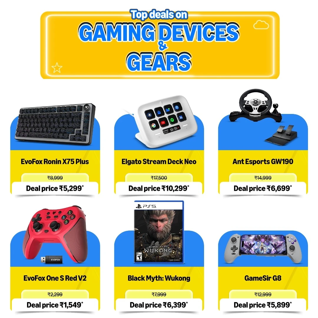 Best Gaming Devices and Gear Setup Deals