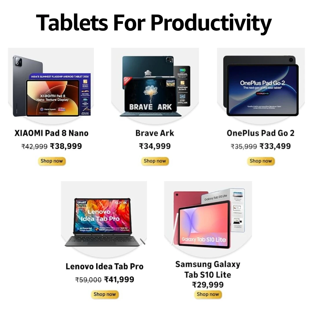 Best Tablets and Productivity Deals