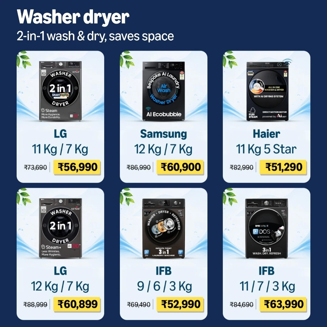 Best Washer Dryer Combo Deals