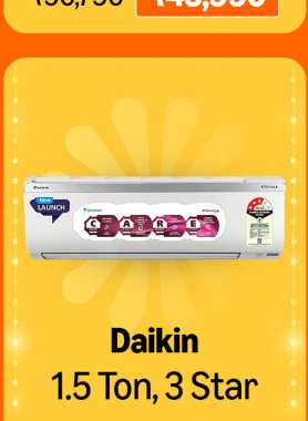Daikin 1.5 Ton 3 Star Inverter Split AC