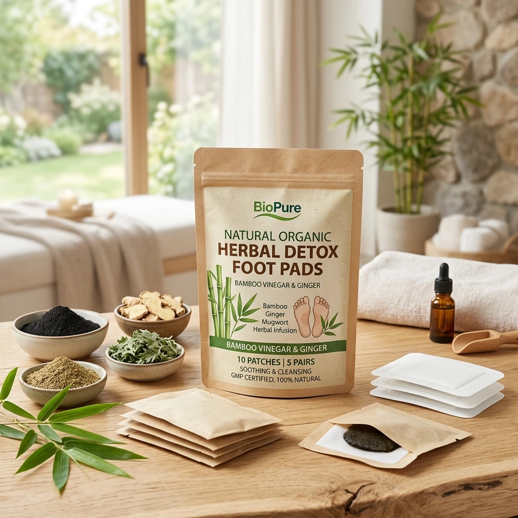 Herbal Detox Foot Pads for Toxin Removal