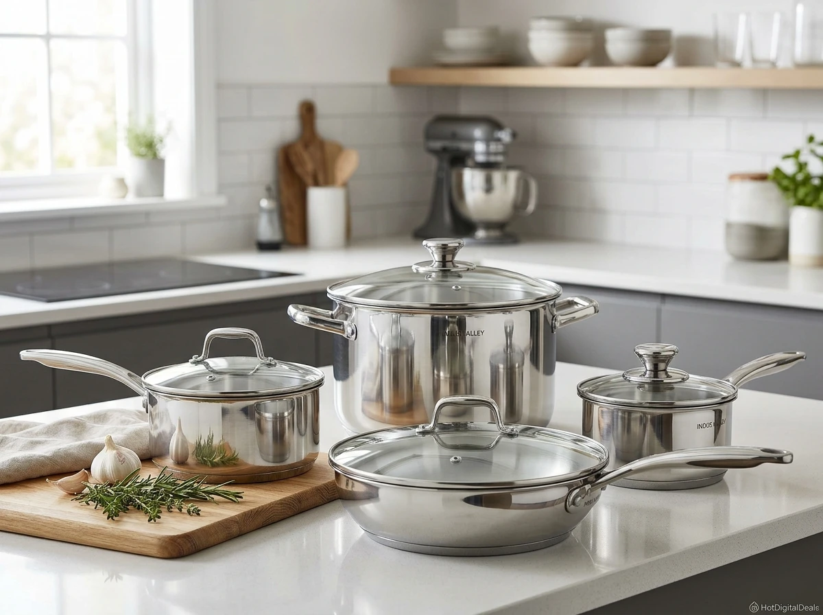Indus Valley SS Impact Cookware Set of 5