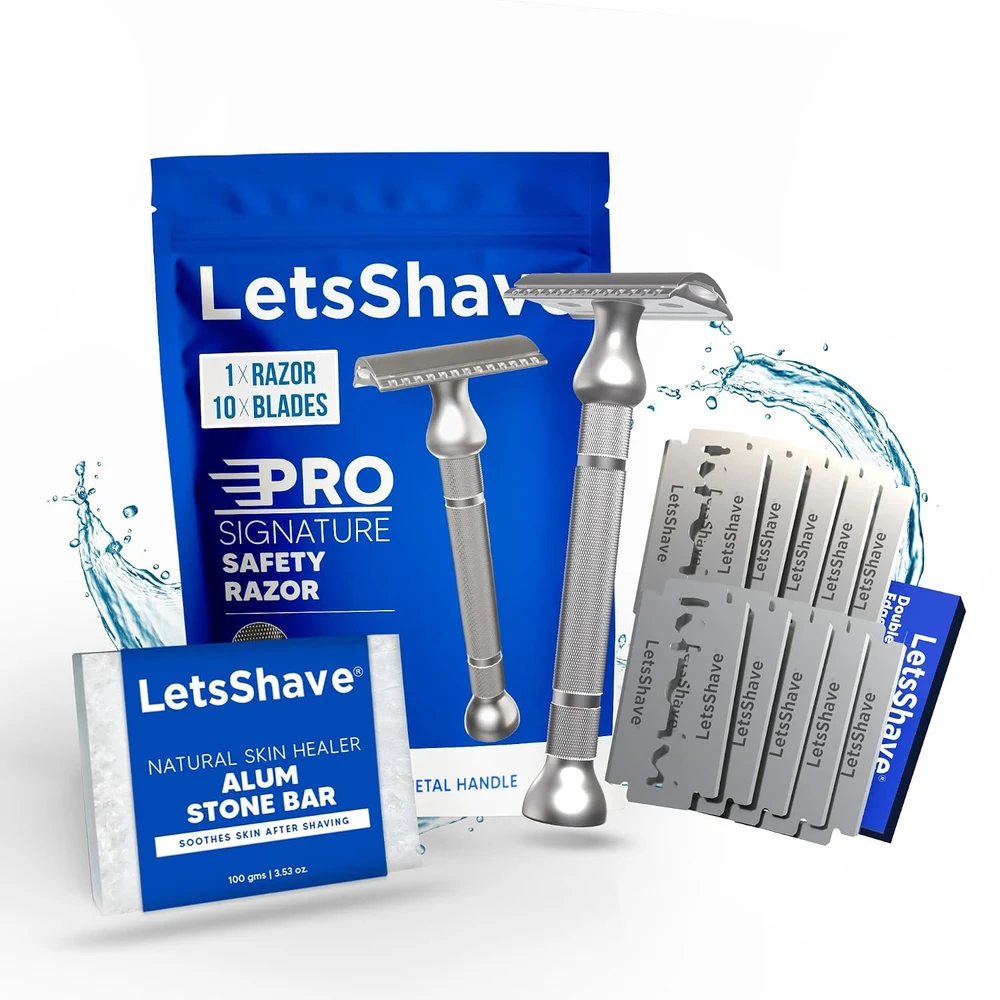 LetsShave Pro Signature DE Safety Razor for Men