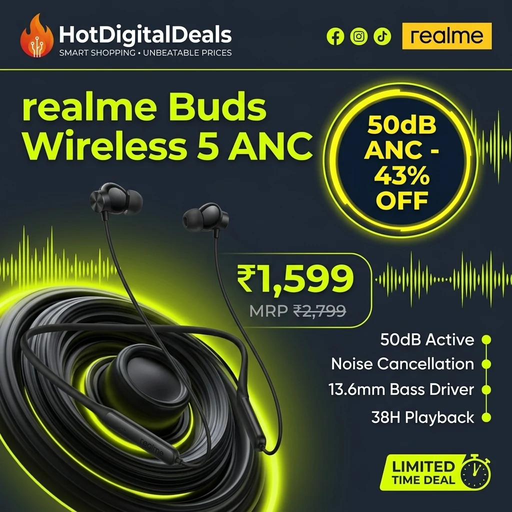 realme Buds Wireless 5 ANC