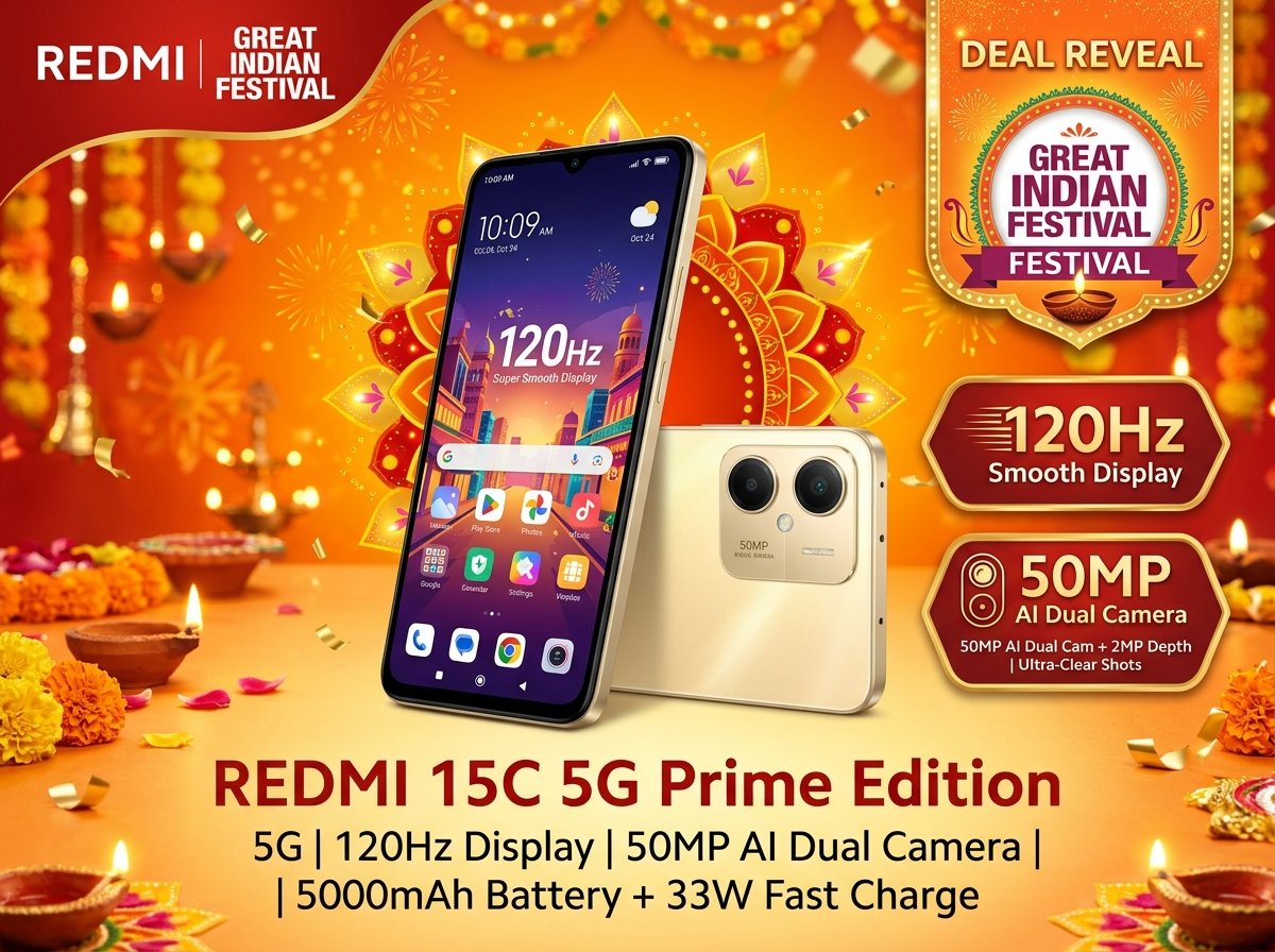 REDMI 15C 5G Prime Edition