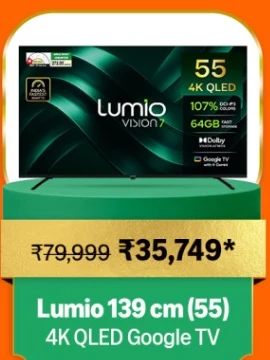 Lumio Vision 7 II 139 cm 55 4K QLED Google TV